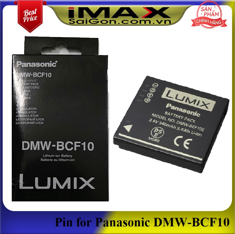 Pin thay thế pin máy ảnh dmw-bcf10