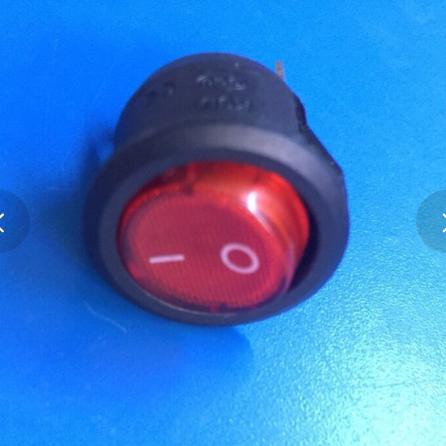 10 Công tắc 3 chân hình tròn có đèn led