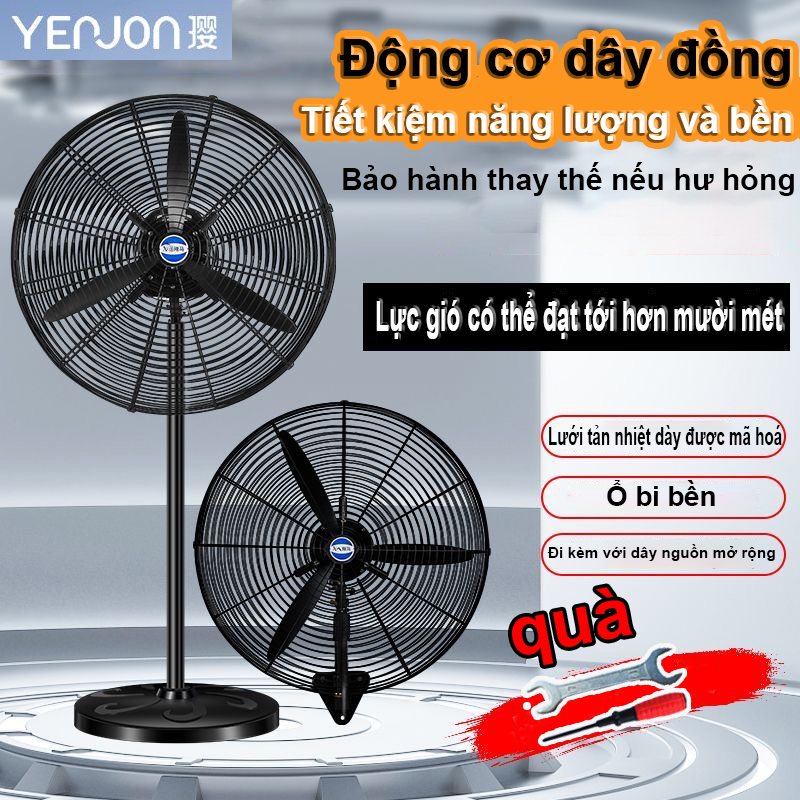 Quạt sàn 30 inch quạt treo tường quạt nhà xưởng quạt công nghiệp quạt lớn quạt công nghiệp quạt turbo rộng điều chỉnh 3 cấp độ quạt lớn quạt cafe.