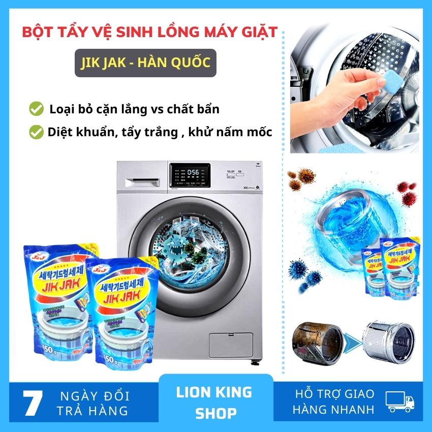 Bột tẩy vệ sinh lồng máy giặt Hàn quốc 450g cao cấp