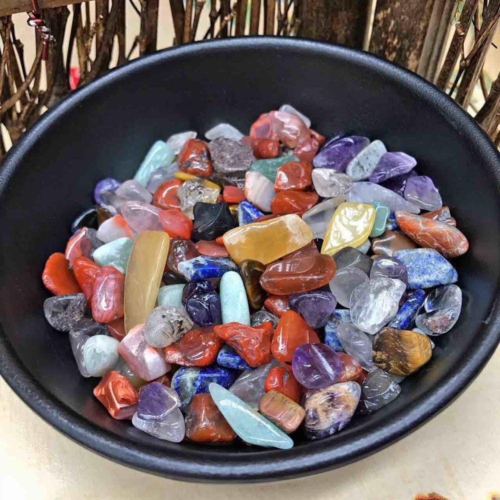 255g Natural Colorful Quartz Crystal Mini Stone Rock Chips Healing Specimens Lot