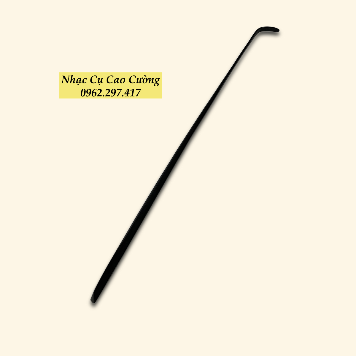 Cần Đàn Bầu 48cm Chất Sừng Nhạc Cụ Cao Cường