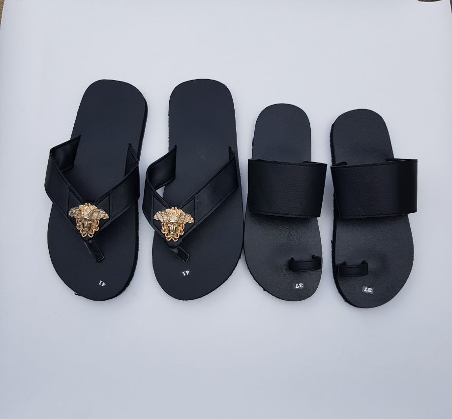Dép nam nữ ( đế đen quai đen ) size từ 35 nữ đến 43 nam