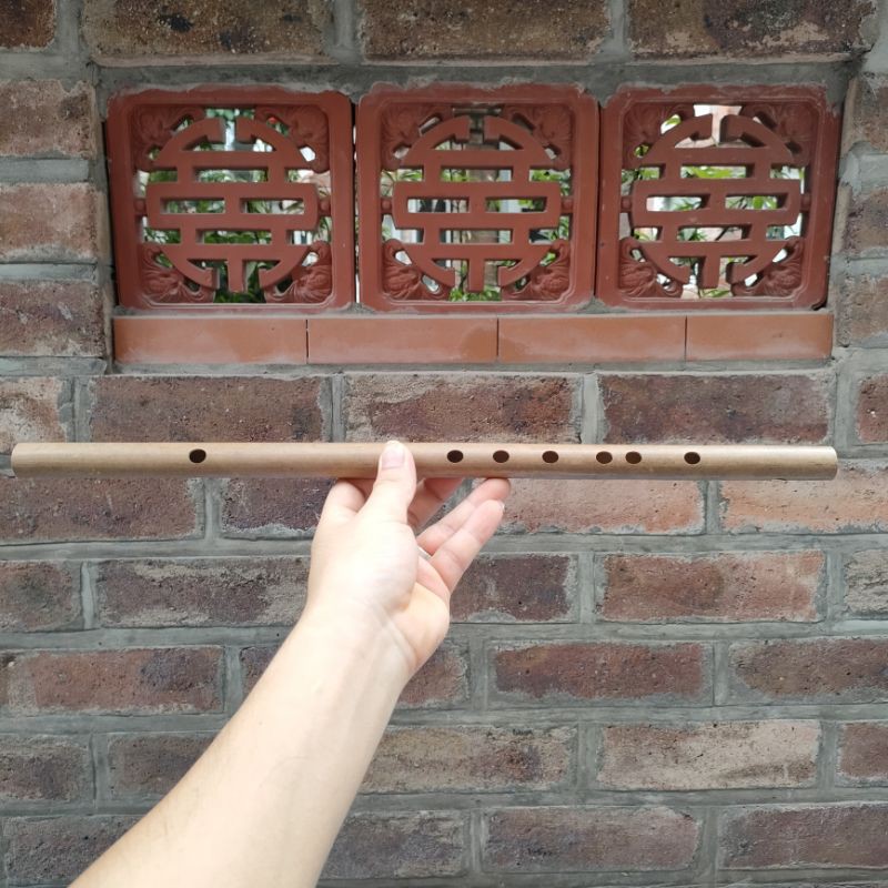 Sáo trúc si giáng tone bb4 nứa bắc chuyên nghiệp nứa già tròn đầm tay