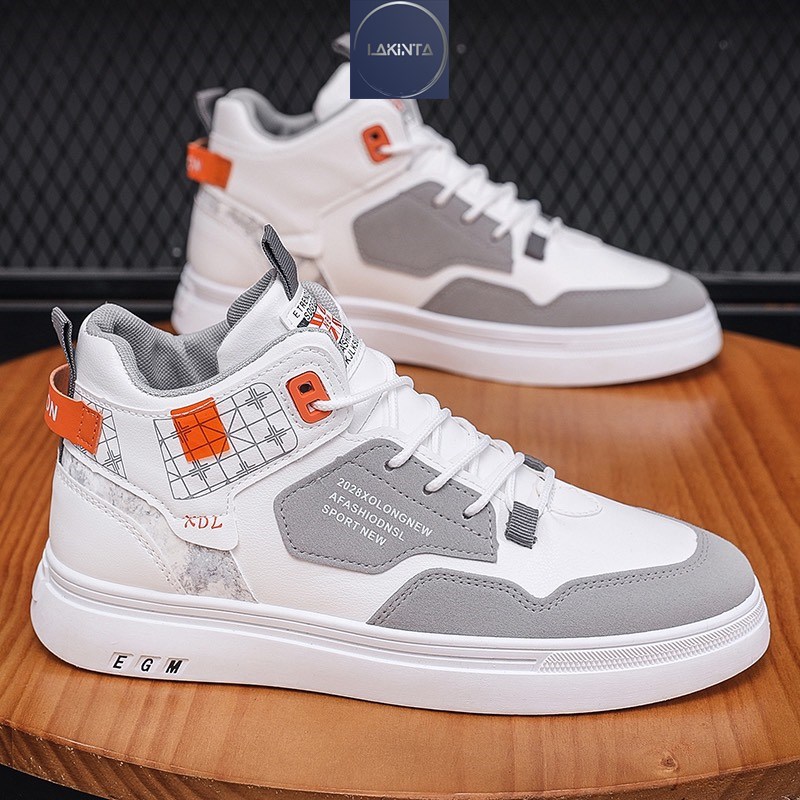 Giày Thể Thao Nam cổ cao Khang sport giày sneaker nam cao cấp g772