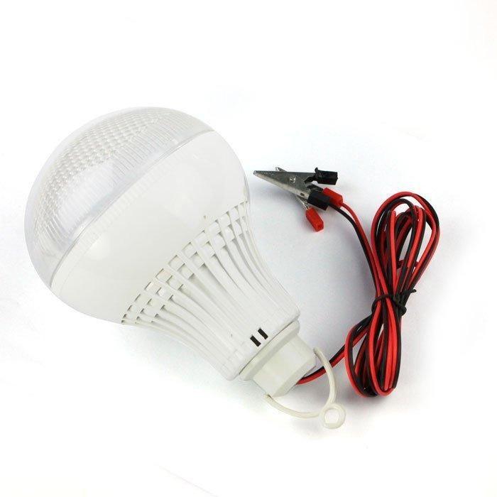 Bóng đèn led 12V - 12W dùng cho bình ắc quy 12V