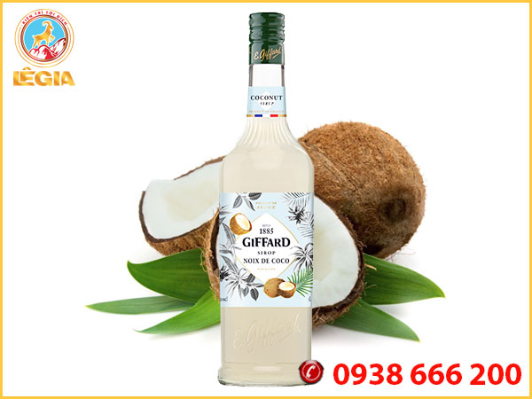 Siro giffard dừa 1l - giffard coconut syrup