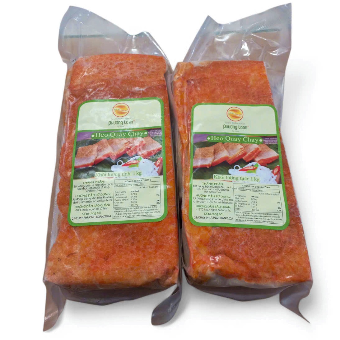 Heo quay chay Phương Loan 1Kg (HÀNG LẠNH) - Thực phẩm chay Thiện Tâm