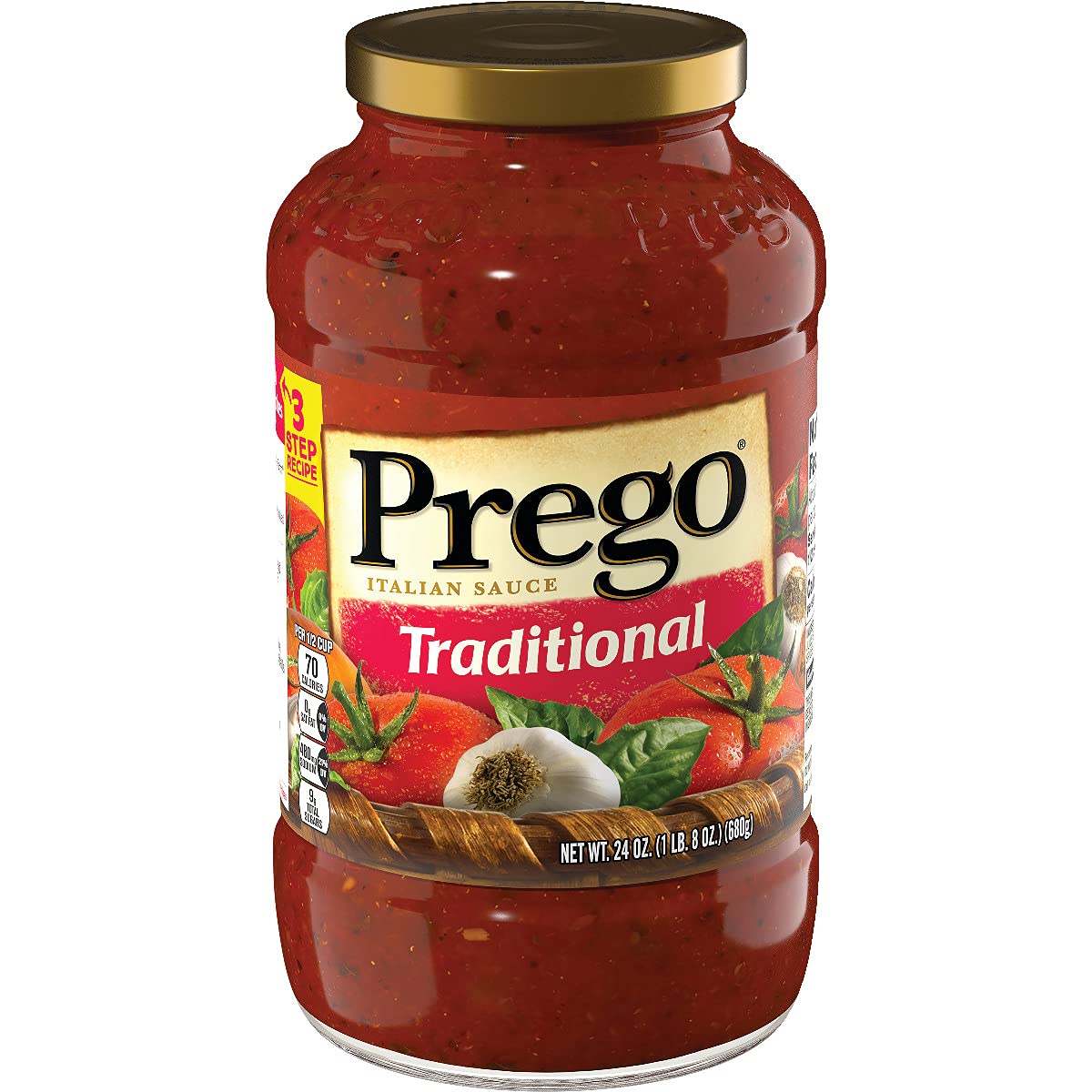 Prego Traditional Italian Sauce, sốt spaghetti , sôt mì ý, sốt pasta- 680 gram- Nhập khẩu Mỹ
