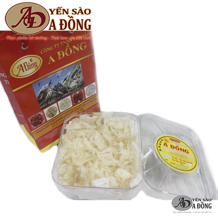 [HCM]Chân Tổ Yến Sào Tinh Chế Nguyên Chất Thương Hiệu A Đồng Đóng Hộp CTYTC - CTYTC(Hộp 10 Gram)