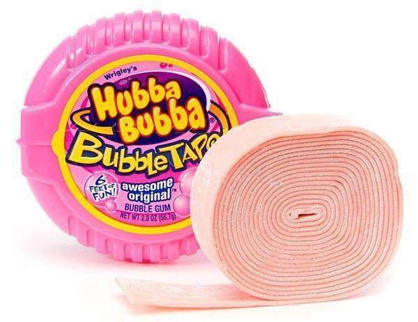 Kẹo gum cuộn siêu dài Hubba Bubba Original