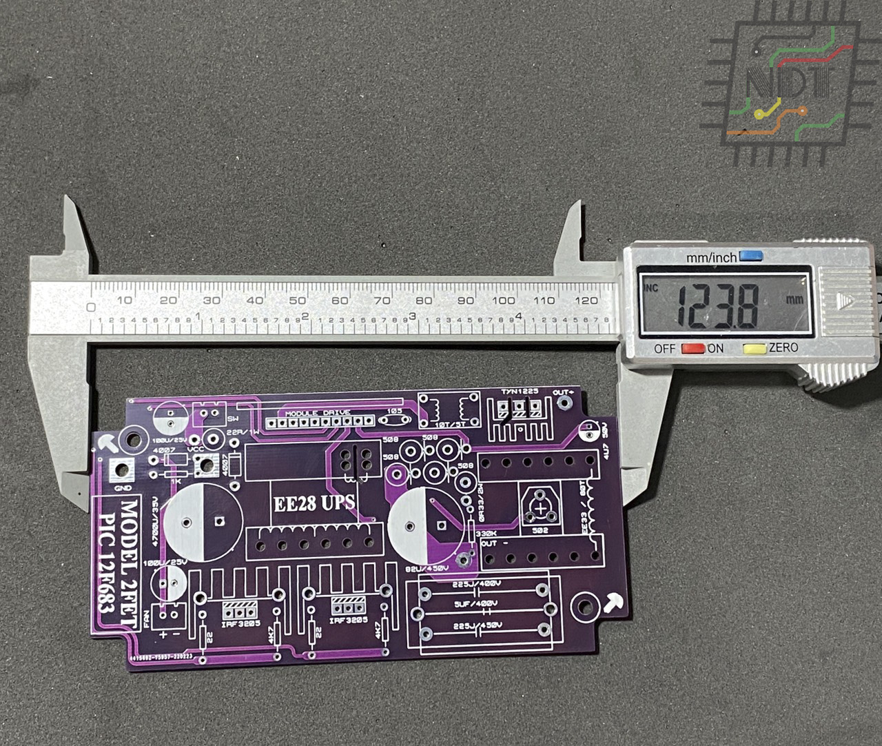Pcb board mạch 2 fet
