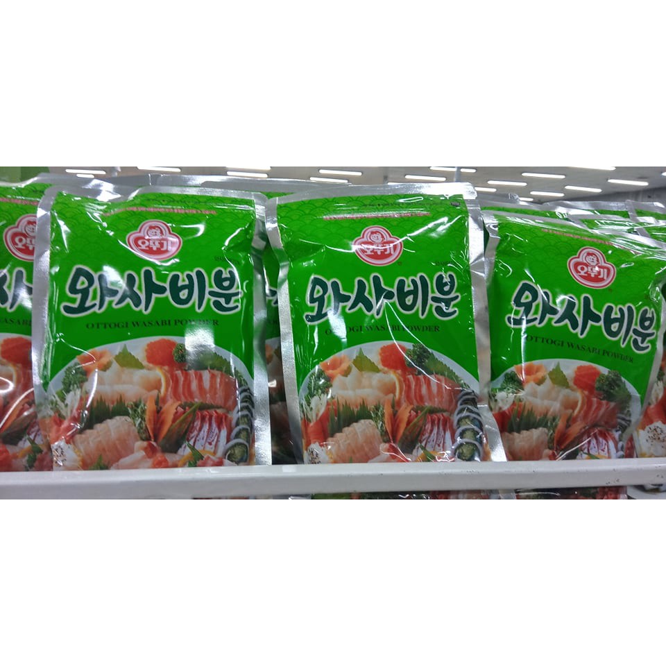 Bột mù tạt xanh wasabi ottogi hàn quốc 300g