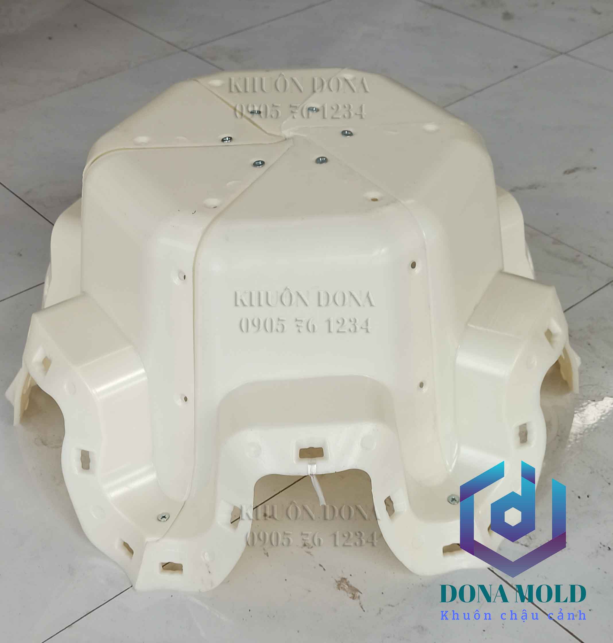 Lòng trong thay thế chân đôn lục giác 45 ,55 khuôn đúc chậu cảnh abs khuôn đúc chậu cảnh nhựa abs cao cấp