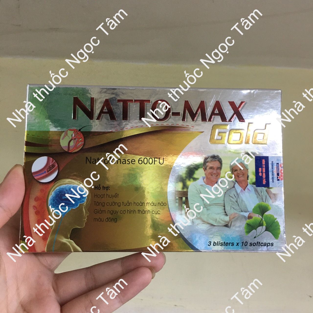 Ảnh thật Natto-Max Gold - Hộp 30 Viên