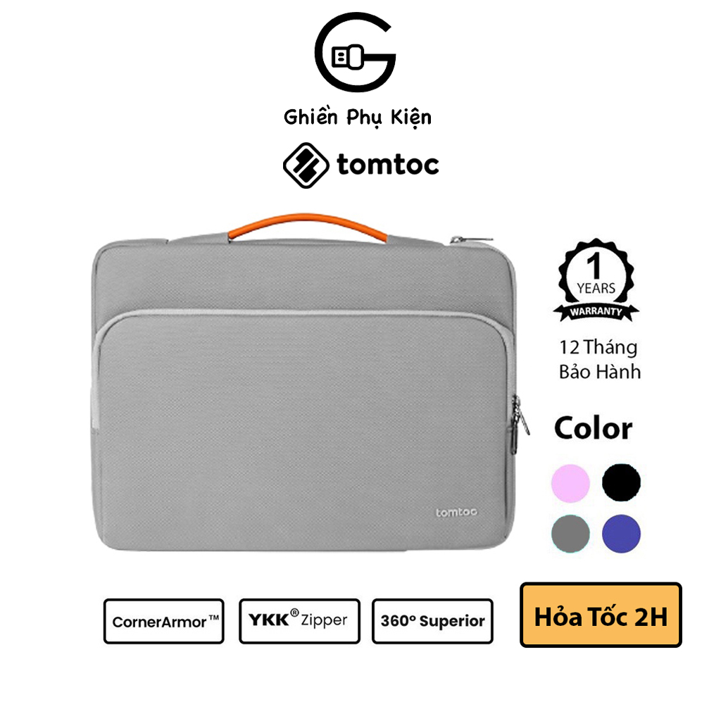 Túi xách chống sốc tomtoc a14 briefcase dành cho macbook m1/m2 13/14/15/16inch