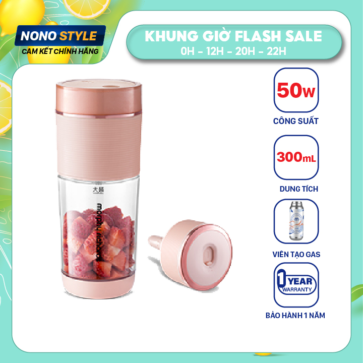 Máy xay sinh tố cầm tay Morphy Richard MR9801 tạo gas làm soda - BH 12 tháng