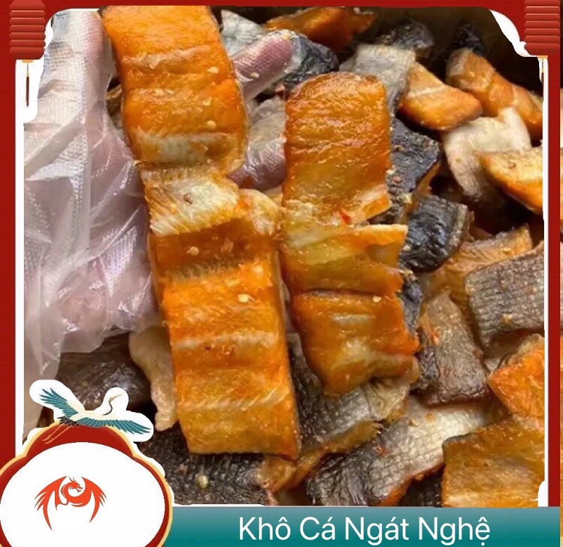 Khô cá ngát tẩm vị 3 nắng - tú vy food -