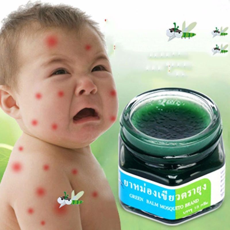 Kem Bôi Muỗi Mosquito Brand Giúp Đuổi Côn Trùng Đốt An Toàn Cho Bé