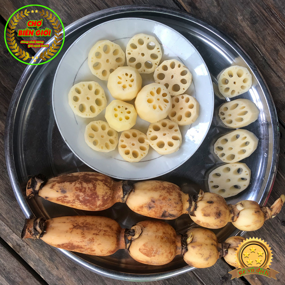 01 Kg Củ Sen Tươi Vùng Châu Đốc Ngọt Thanh Dùng Nấu Nhiều Món Ăn Ngon