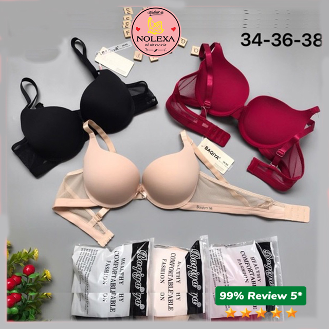 [HCM]Áo Ngực Su NOLEXA áo lót mút dày siêu đẩy siêu nâng ngực Hàng Loại 1 LX016