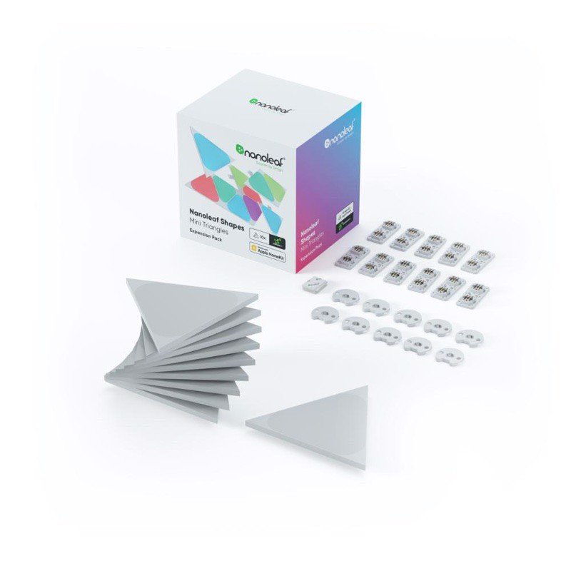 Đèn thông minh Nanoleaf Shapes Mini Triangle - Extra Kit