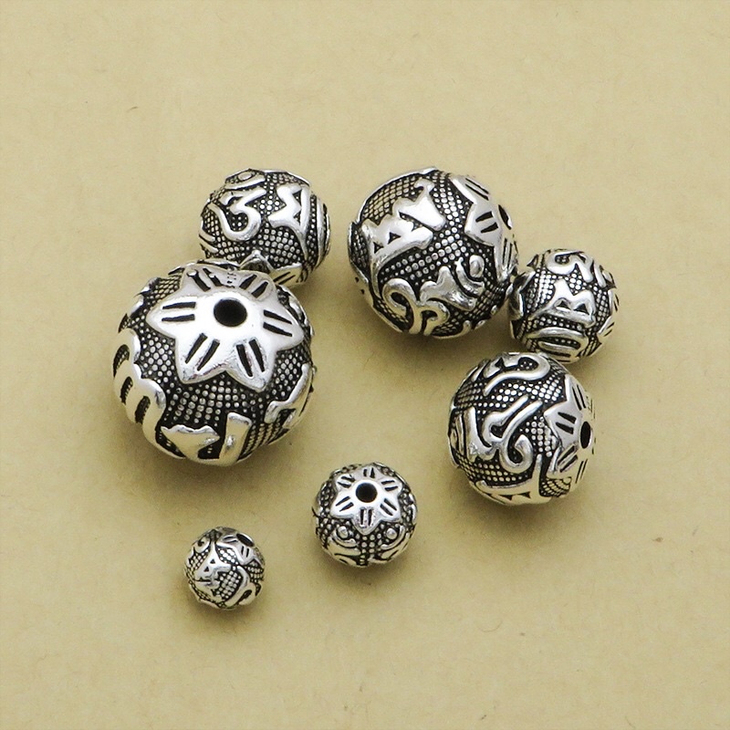 Charm bi bạc lục tự - mh293