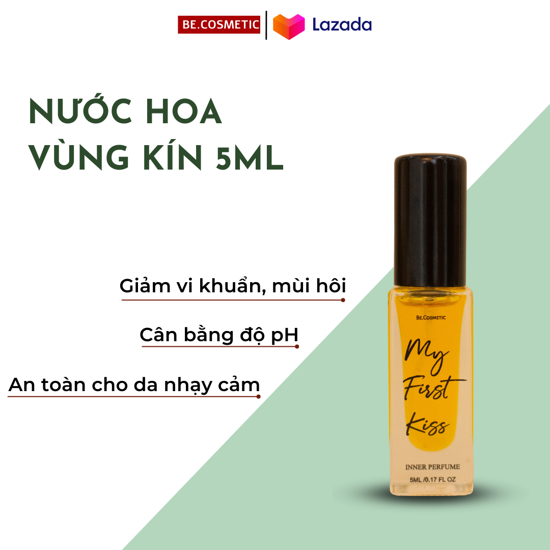 Nước Hoa Vùng Kín Becosmetic 5ml Lưu Hương Thơm Lâu Quyến Rũ Ngọt Ngào