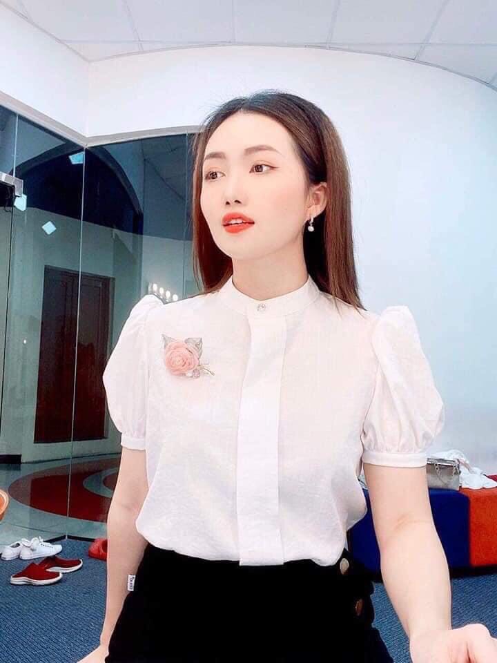 Áo somi nữ hàng quảng châu cao cấp phong cách nhẹ nhàng nữ tính thời trang Binstore94 D121