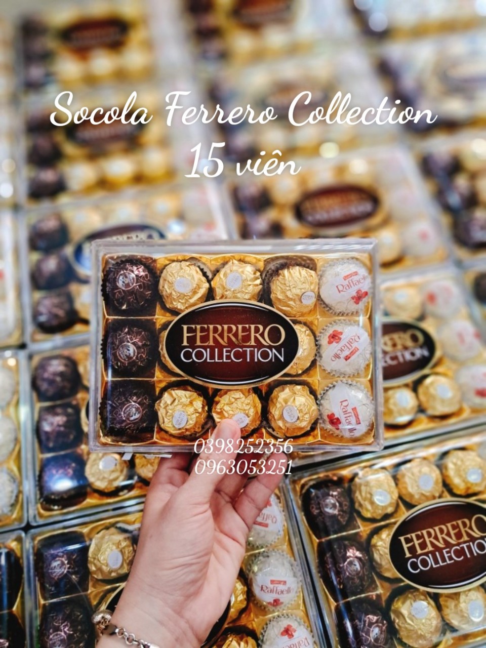 Socola Ferrero Rocher Collection 172g ( 15 viên)