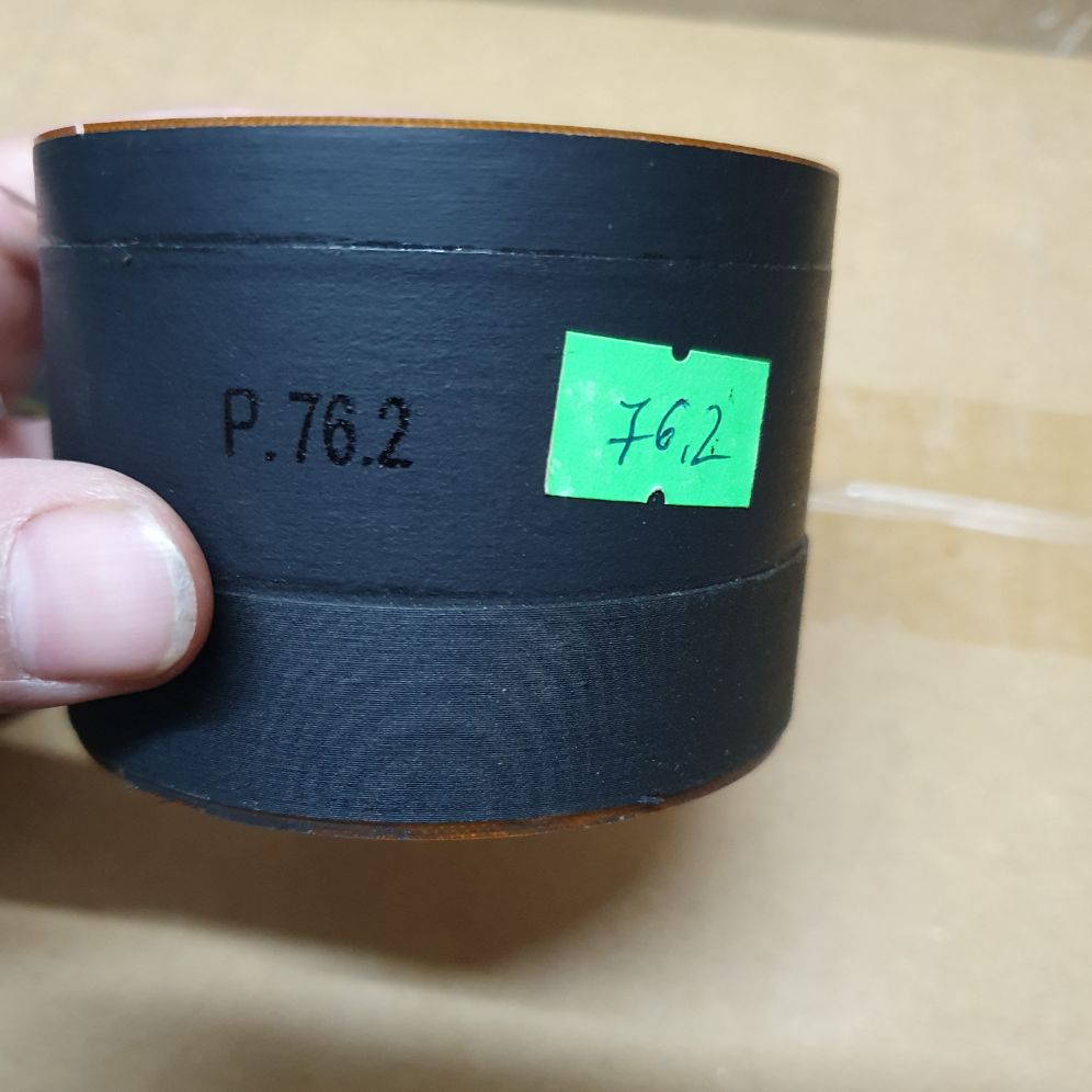 Côn loa dây dẹt phi 76,2 2 lớp