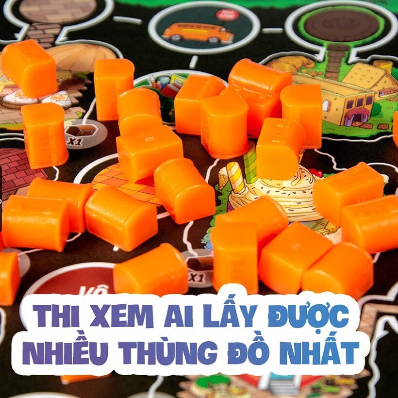 ✹❆ Bộ trò chơi Cuộc Đua Sao Chổi (CHÍNH HÃNG) Dòng Board Game Lớp Học Mật Ngữ 12 Cung Hoàng Đạo Đồ Chơi Trẻ Em MecoMart