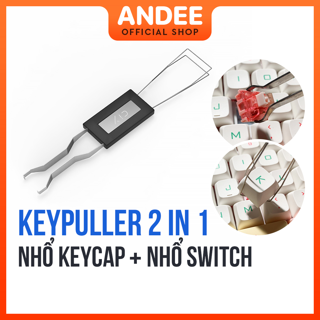 Keypuller Switchpuller 2 in 1 dụng cụ nhổ keycap và nhổ switch cho bàn phím cơ