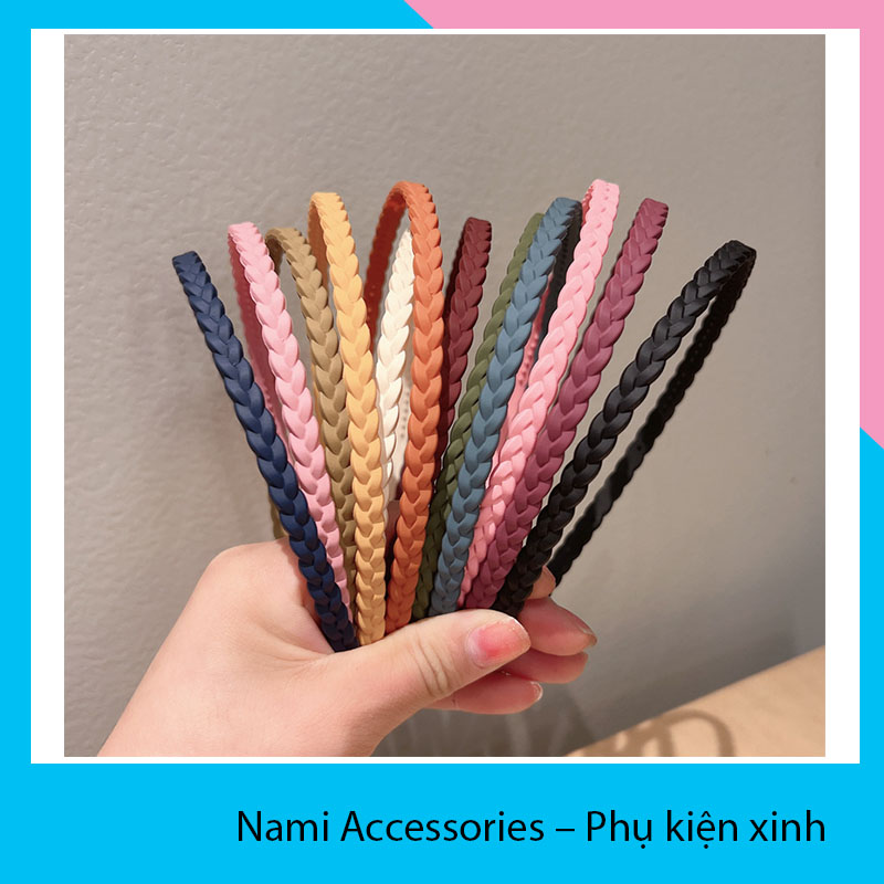 Bờm tóc băng đô tết tóc giả phong cách Hàn Quốc