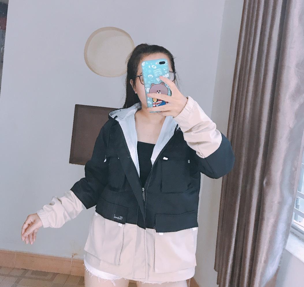 Áo khoác kaki nữ 2 lớp hàng đang bán chạy hiện nay,sản phẩm bao đẹp A222