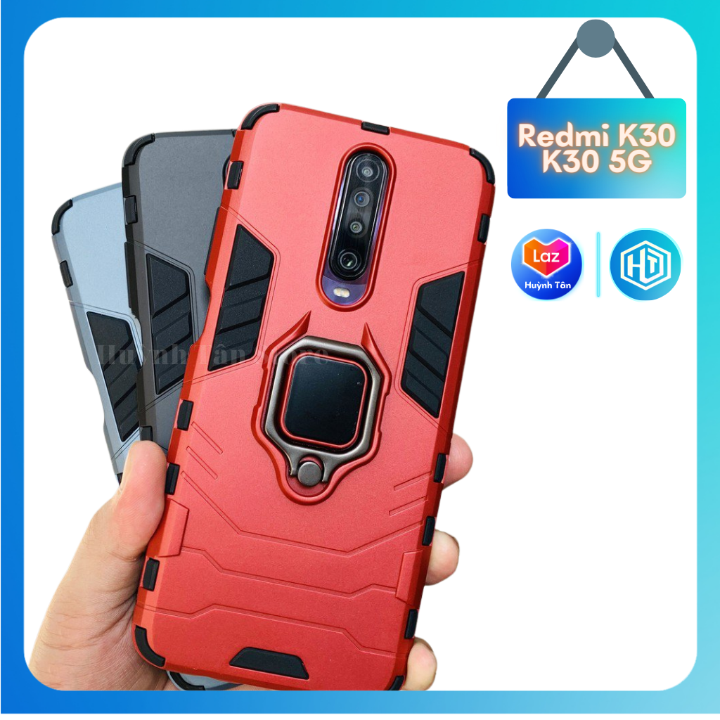 Ốp lưng redmi k30 redmi k30 5g chống sốc iron man ver 2