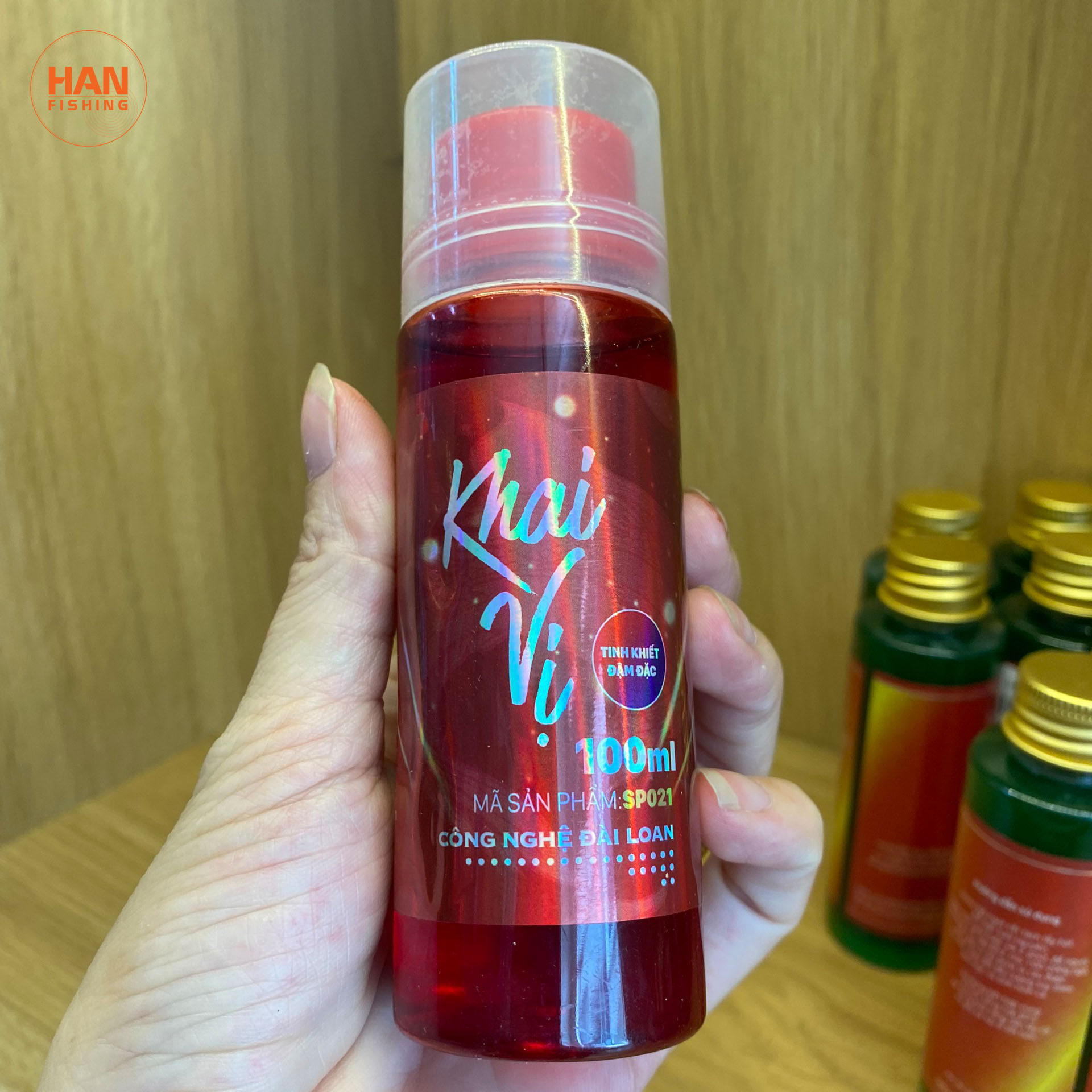 Khai vị sa phạm 100ml – hương liệu sa phạm – han fishing