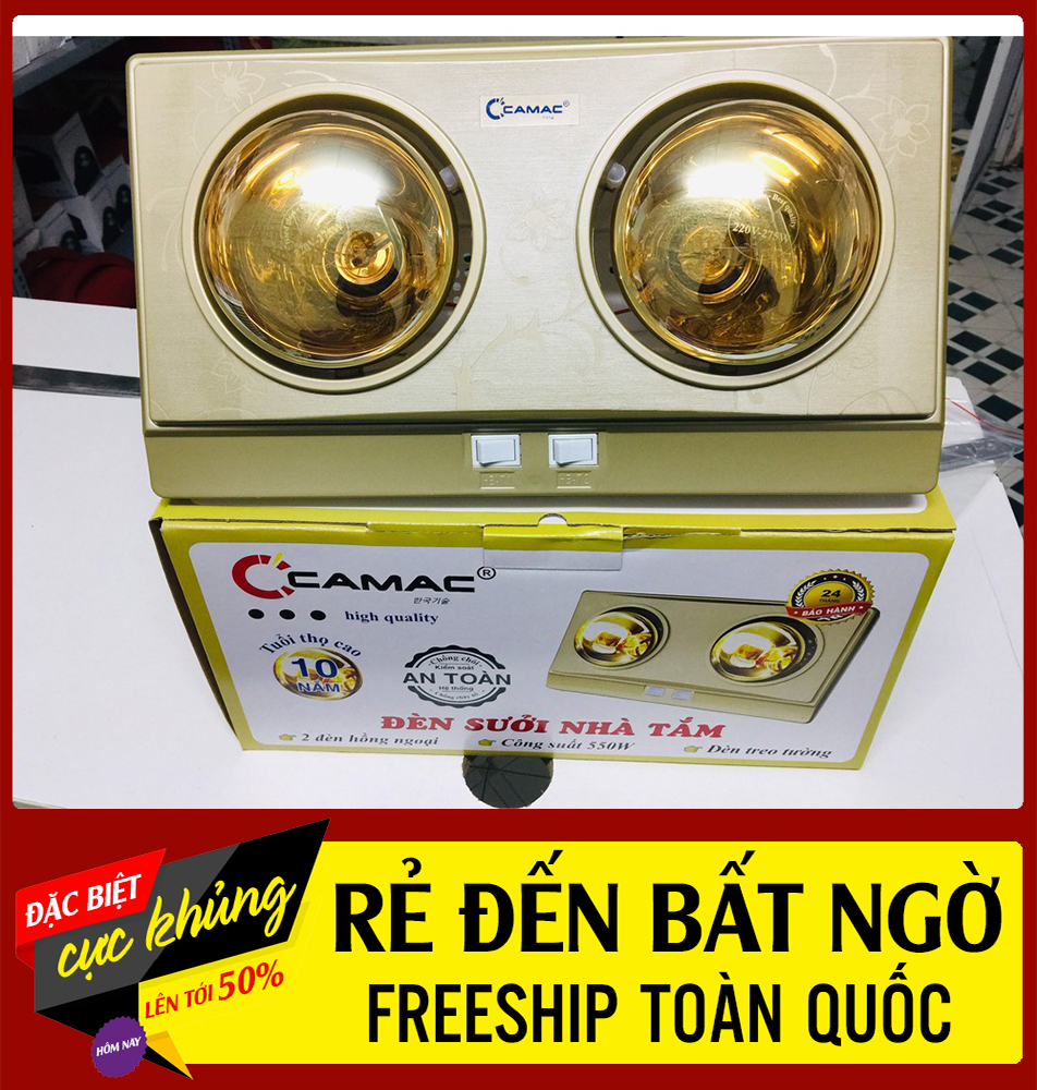 Đèn đèn sưởi nhà tắm 2-3 bóng, đèn sưởi phòng tắm kottman 3 bóng, đèn sưởi kottmann 2-3 bóng, chất liệu bền đẹp cao cấp - vin house 86.