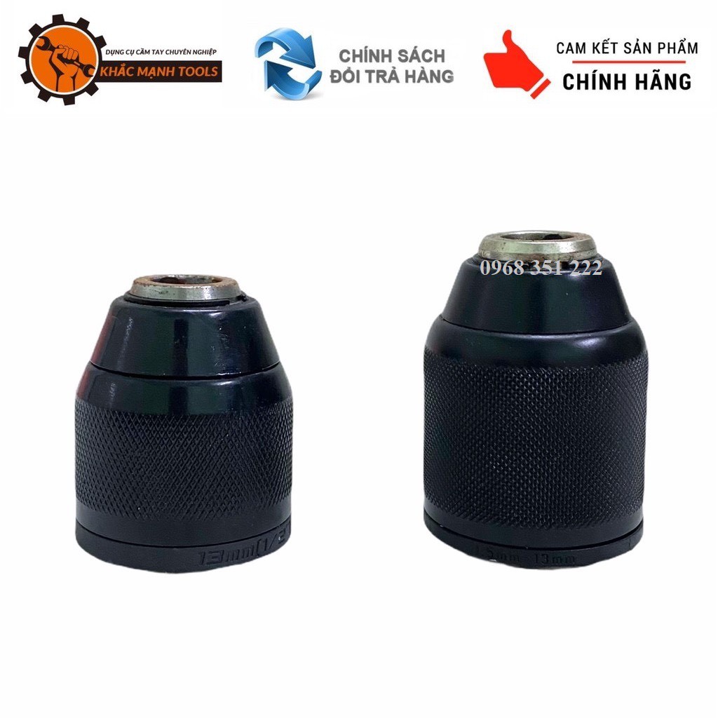 Đầu khoan auto lock thép 13mm cao cấp