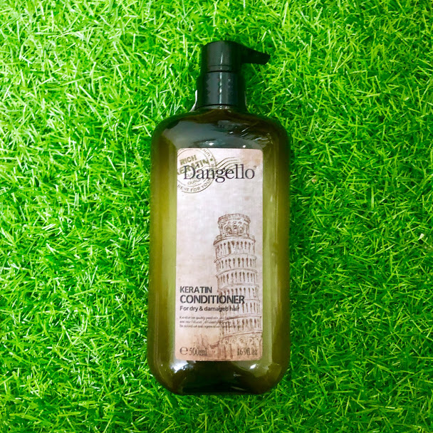 Dầu xả siêu mượt keratin dangello 500ml chính hãng