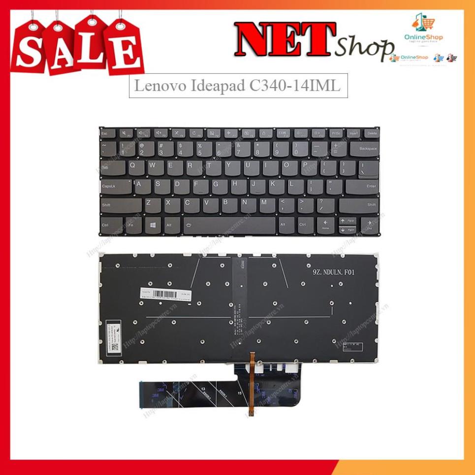 Bàn phím laptop Lenovo Ideapad C340 -14AIP IML IWL