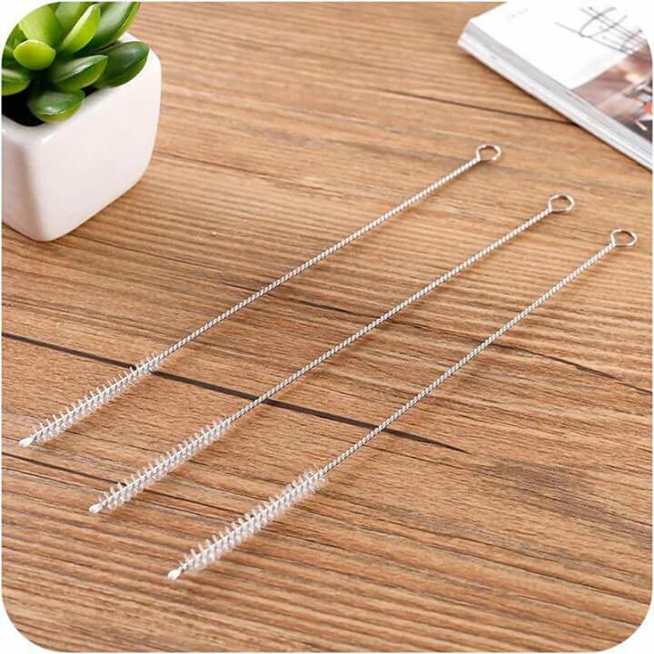 Bộ 10 cọ rửa ống hút, dây hút mũi