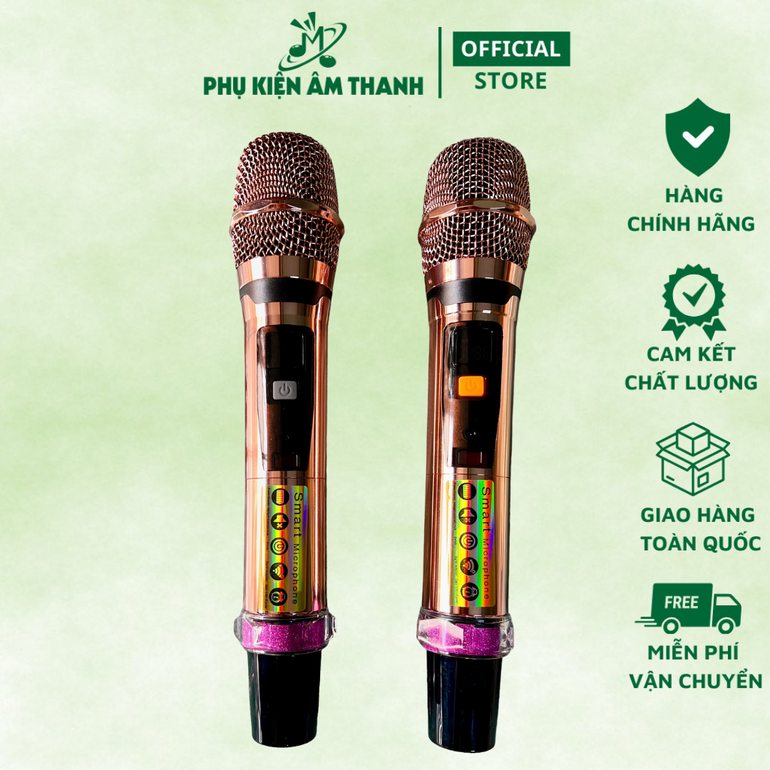 Micro loa kéo ugx thiết kế full nhôm tinh xảo cực sang trọng