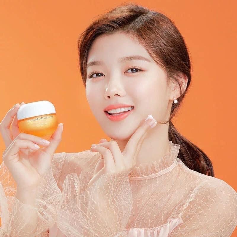 Kem Dưỡng Trắng Sáng Đều Màu Laneige Radian C Cream Mini Size 10ml