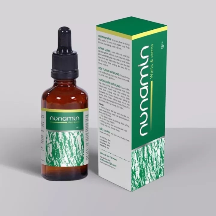 Serum 15ml - cho da mụn cóc, mụn cơm, mắt cá chân, chai chân, mụn thịt