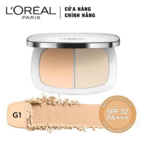 Phấn nền mịn da L'Oreal Paris True Match 8g (phấn phủ)
