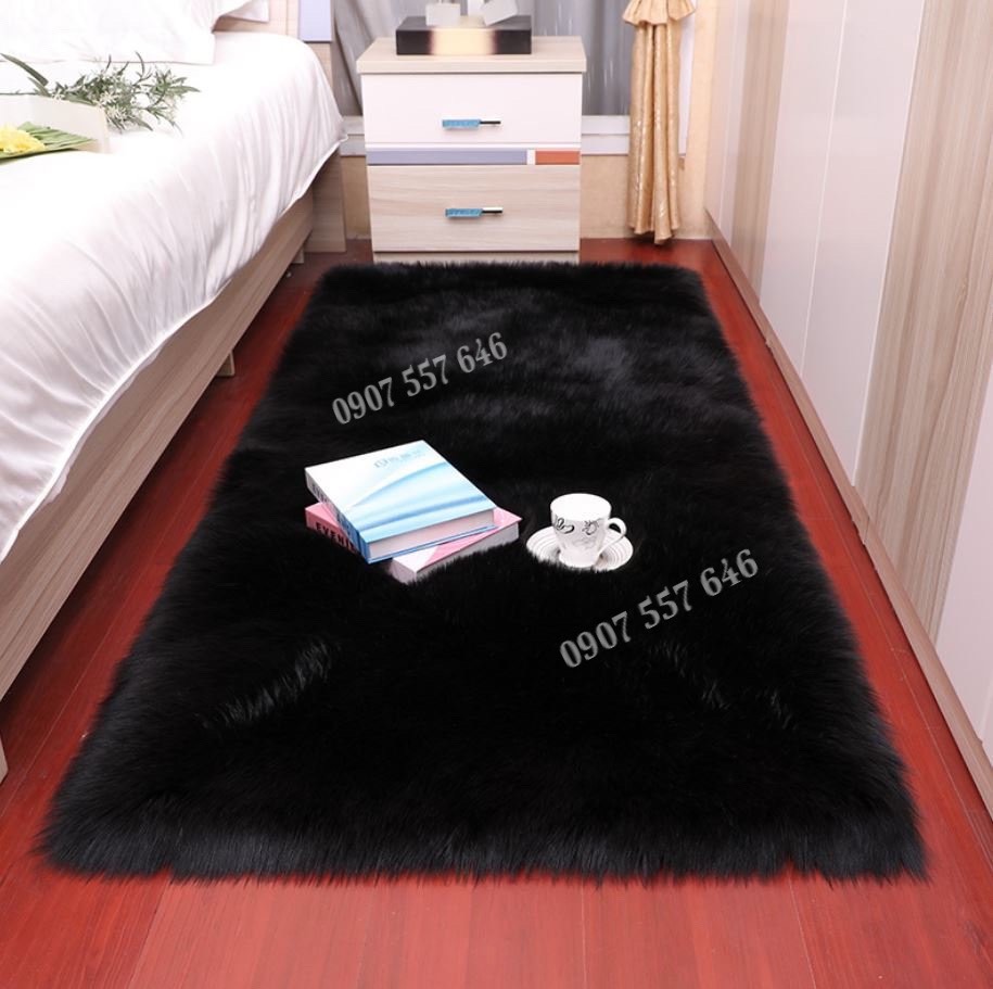 Thảm Chụp Ảnh Màu ĐEN - Thảm Trang Trí