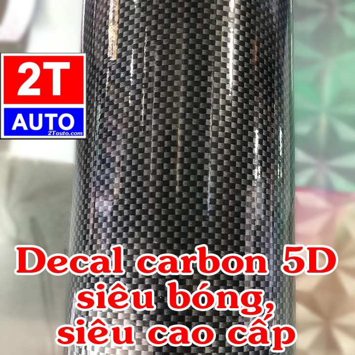 (DECAL SIÊU BÓNG 5D) Cuộn tấm decal đề can đềcan dán trang trí nội thất, ngoại thất xe hơi ô tô xe máy- 120cmx 30cm