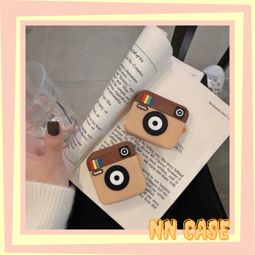 Case Airpods 1/2/pro hộp vuông Instagram