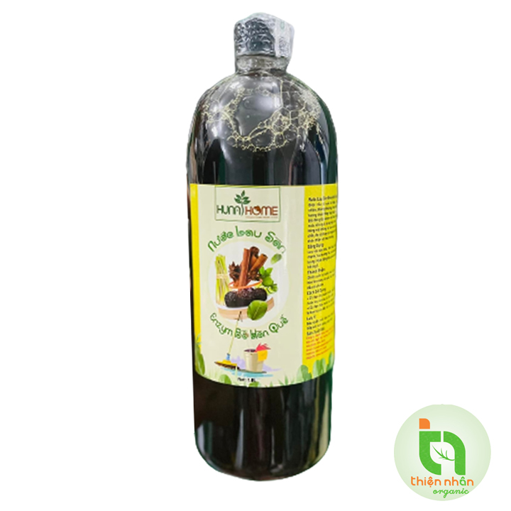 Nước lau sàn enzym bồ hòn quế hunahome - 1.5l